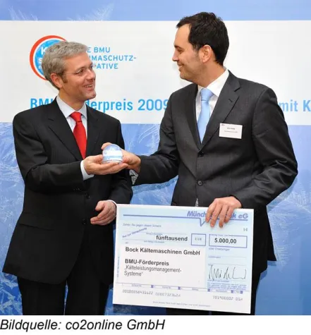 Bild: Umweltminister Röttgen zeichnet Bock Kältemaschinen mit Förderpreis aus