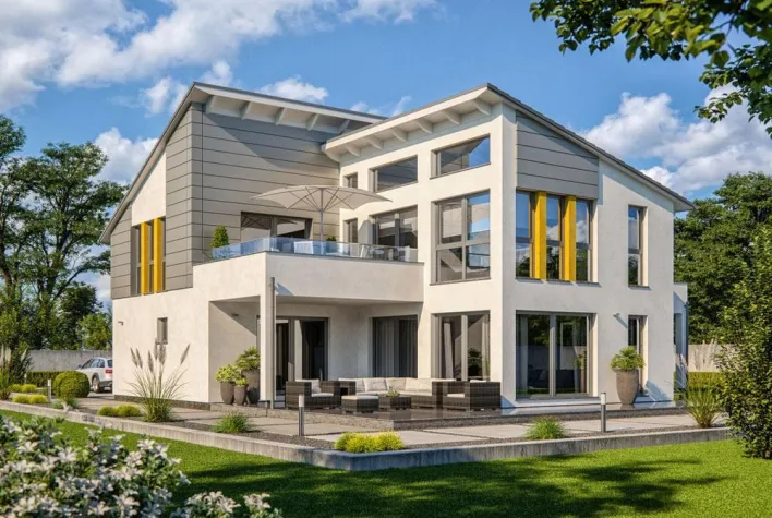 Bild: Trendline R: Die Flach- und Pultdachhäuser von RENSCH-HAUS