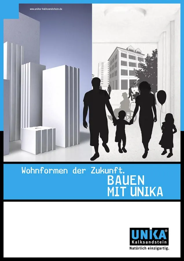 Die neue Broschüre „Wohnformen der Zukunft – Bauen mit UNIKA“ gibt Denkanstöße.