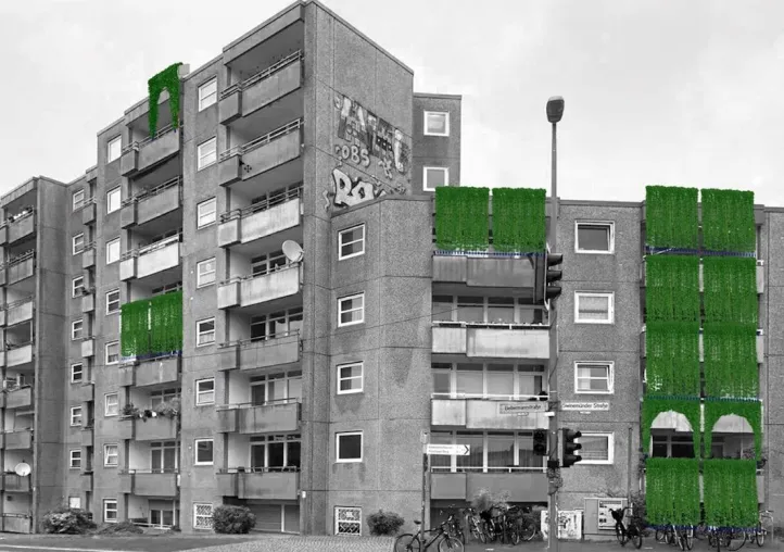 Bild: Weltneuheit: Bioblinds – Blick ins Grüne für alle und überall – Die Evolution vom vertikalen Gärtnern