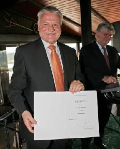 Honorarprofessur für Dr. Jürgen Kletti Bild: Honorarprofessur für Dr. Jürgen Kletti