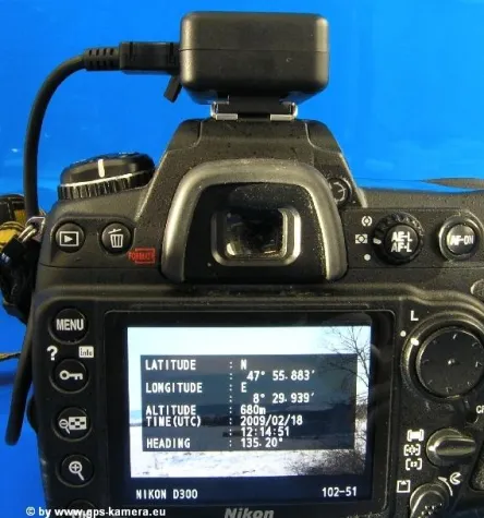 Bild: Geotagging - Foto-GPS erfasst nun auch die Blickrichtung