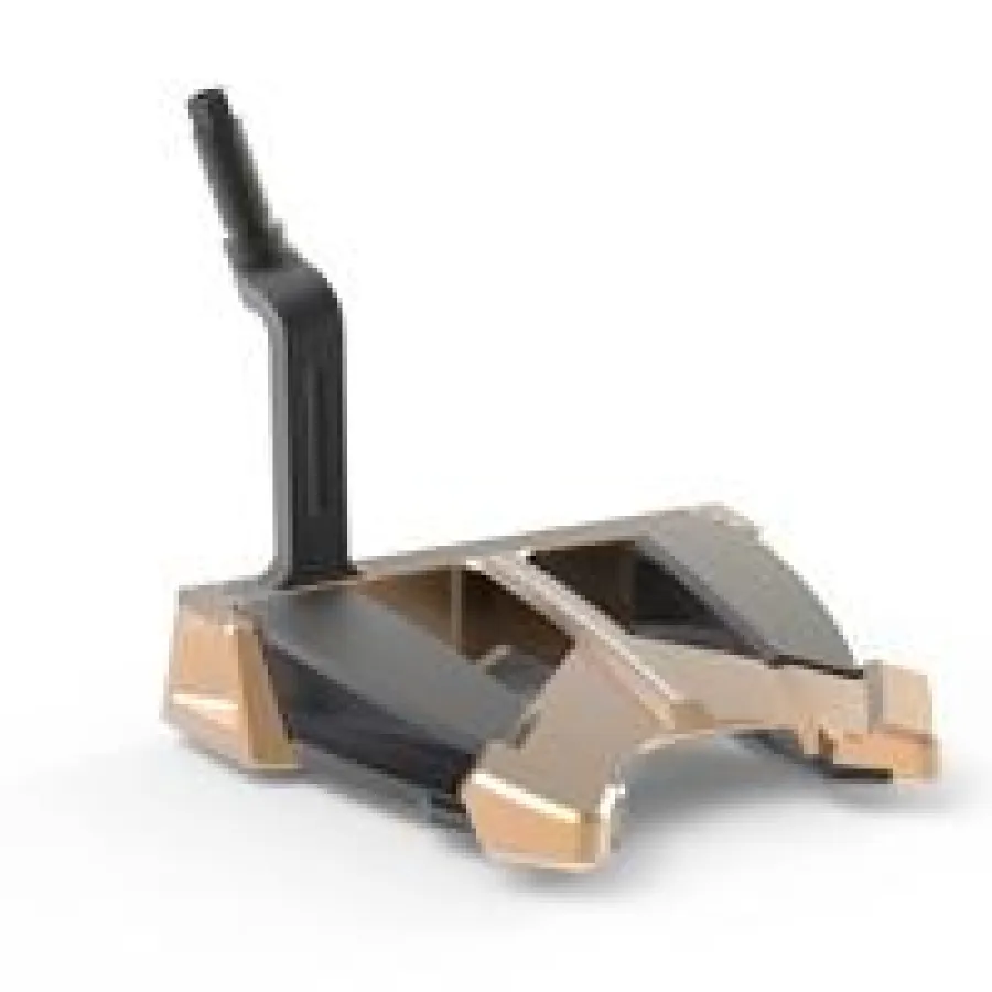 (FOTO: Caledonia Putters) Der Viper Putter - Modellvariante Copper Rose in der Seitenansicht