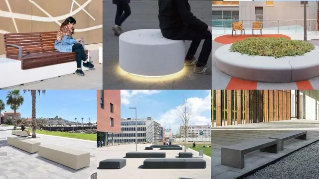 Bild: Park- und Stadtmobiliar von Escofet – GTSM Magglingen AG/ Schweiz