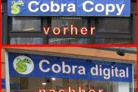 Bild: Änderung des Firmennamens wegen Technologischer Weiterentwicklung