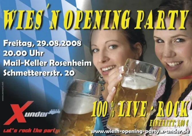 Bild: 2. Rosenheimer Wies´n Opening Party