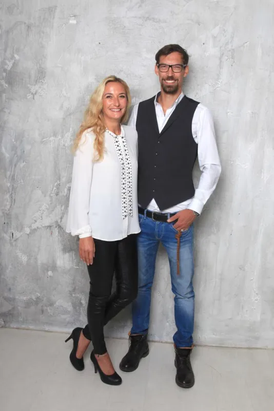 Die ?ambitionierten Artenschützer? Eva-Marie Heidl und Mark Pagel freuen sich auf die Weiterführung