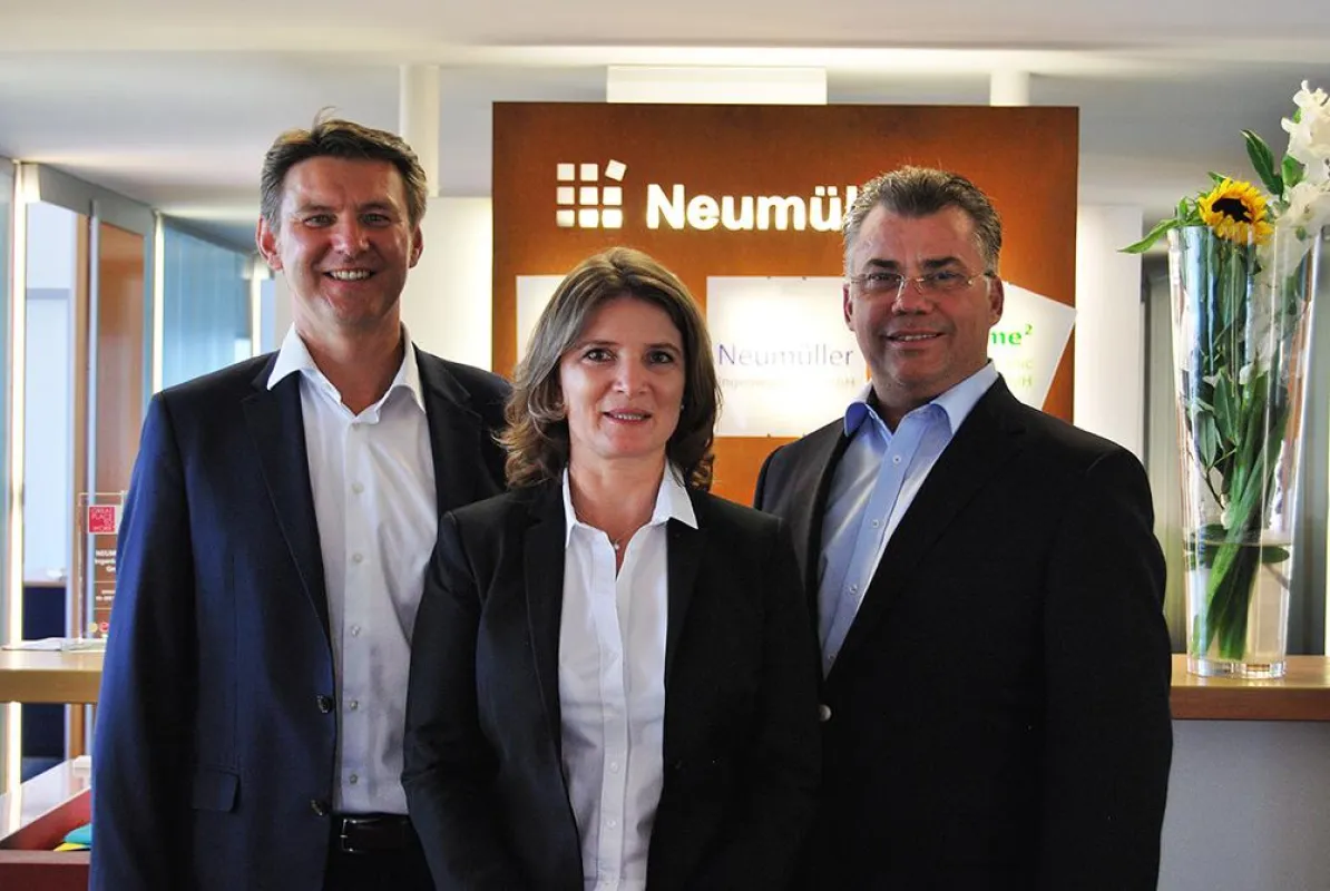 v.l.n.r.: Damir Skarica, Anka Skarica und Werner Neumüller