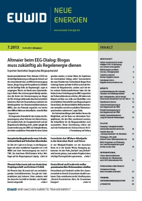 Bild: Altmaier beim EEG-Dialog: Biogas muss zukünftig als Regelenergie dienen