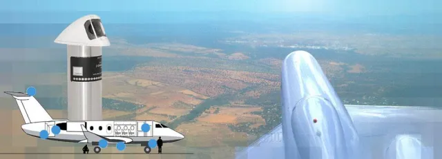 Bild: Bessere Aussicht und höhere Sicherheit im Flugzeug