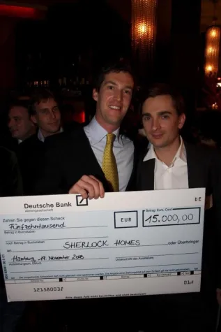 Bild: SherlockHomes- Sieger beim Webfuture Award 2008