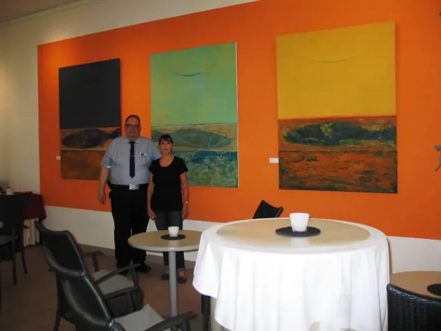 Bild: Vernissage der GEDOK im CJD Bonn