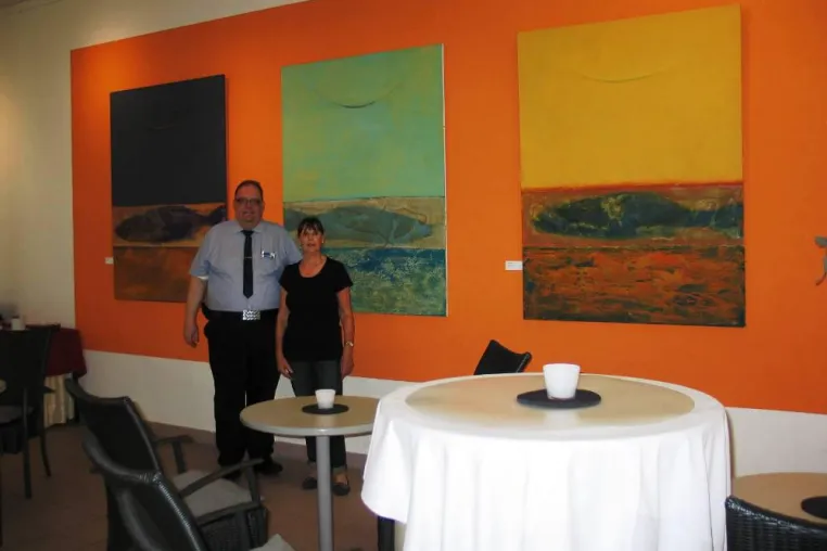 Bild: Vernissage der GEDOK im CJD Bonn