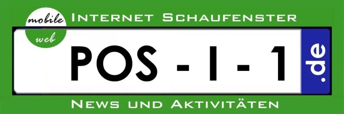 POS-I-1.de ist ein Beispiel für eine RUN-DOMAIN die sich auch hervorragend für KFZ-Aussenwerbung eignet.