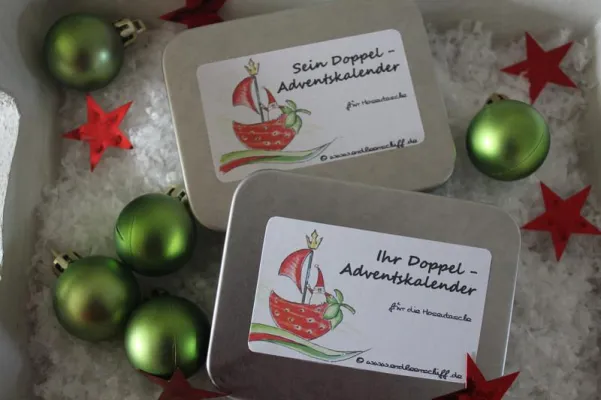 Die Vorfreude auf Weihnachten hat jetzt eine Adresse. Sie wohnt auf dem Erdbeerschiff im Butzbacher "Hafen" Bild: Die Vorfreude auf Weihnachten hat jetzt eine Adresse. Sie wohnt auf dem Erdbeerschiff im Butzbacher "Hafen"