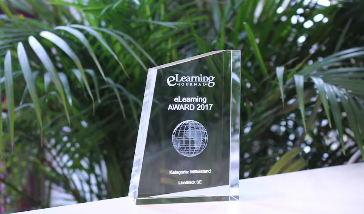 eLearning AWARD in der Kategorie Mittelstand