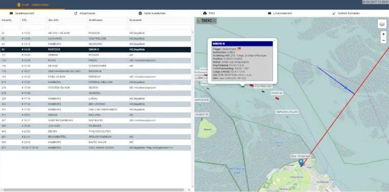 Bild: TRENZ AG veröffentlicht Website zur ETA-Berechnung für Schiffe in Echtzeit