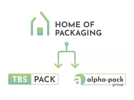 Tbs-pack GmbH und alpha-pack GmbH werden zum „Home of Packaging”! Bild: Tbs-pack GmbH und alpha-pack GmbH werden zum „Home of Packaging”!