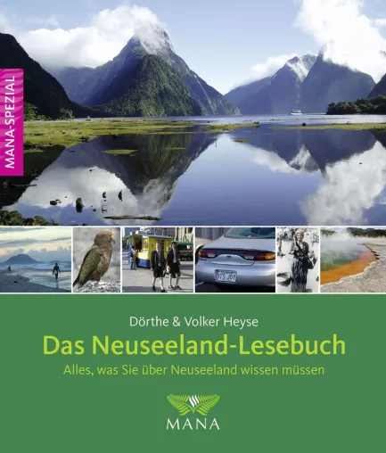 Bild: Das Neuseeland-Lesebuch informiert über das Gastland der Frankfurter Buchmesse