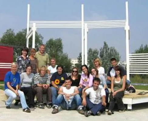 Bild: Augenblick Mal! - Bühne der Begegnung im Rahmen des Eurocamp entstanden