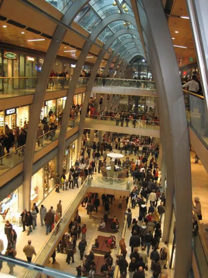 Shopping in der Europapassage