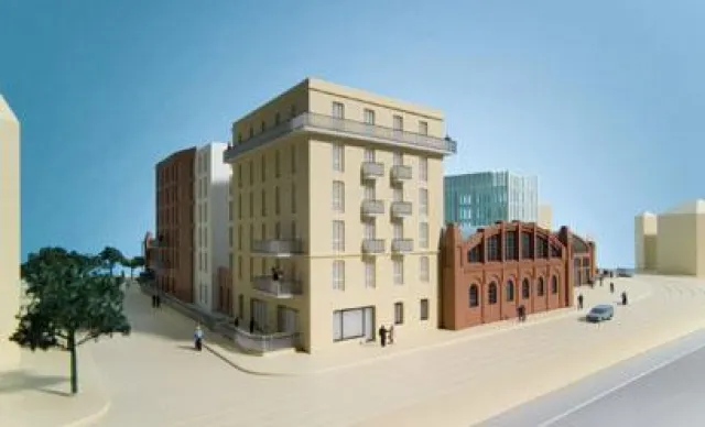 Bild: NAI apollo living exklusiv mit der Vermarktung von 27 Wohnungen im Neubau Depot Sachsenhausen beauftragt