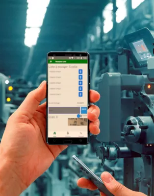 Einfache, internationale mobile Barcode-Lagerverwaltung über Smartphones und Terminals mit integriertem Imager Bild: Einfache, internationale mobile Barcode-Lagerverwaltung über Smartphones und Terminals mit integriertem Imager