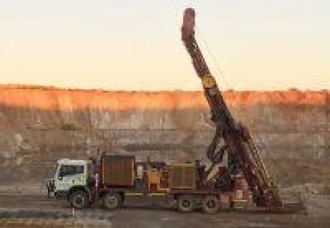 Explorationsbohrung; Foto: De Grey Mining