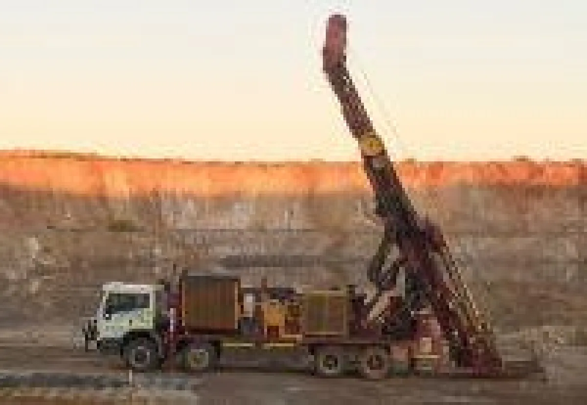 Explorationsbohrung; Foto: De Grey Mining