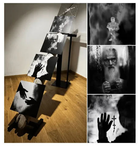 Bild: PRESSEMITTEILUNG: BROKEN/ZERBROCHEN – kirchlicher Missbrauch - Holzobjekt EULENBERGH