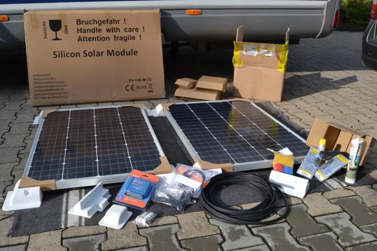 Solaranlage im Wohnmobil - Schritt für Schritt erklärt Bild: Solaranlage im Wohnmobil - Schritt für Schritt erklärt