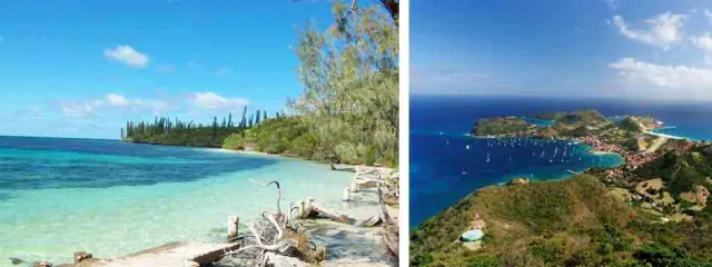 Bild: Guadeloupe, Martinique, Neukaledonien, La Réunion, Tahiti – Bienvenus au paradis