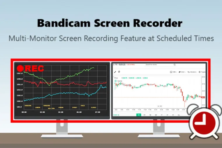 Bandicam enthüllt revolutionäre Bildschirmaufnahme-Funktion für mehrere Monitore zu festgelegten Zeiten Bild: Bandicam enthüllt revolutionäre Bildschirmaufnahme-Funktion für mehrere Monitore zu festgelegten Zeiten