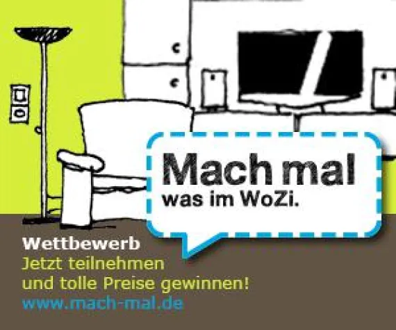 Bild: Wettbewerb 'Mach mal was im WoZi'