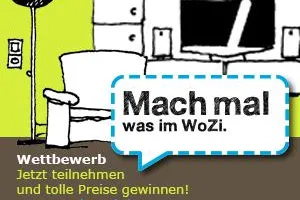 Wettbewerb 'Mach mal was im WoZi' Bild: Wettbewerb 'Mach mal was im WoZi'