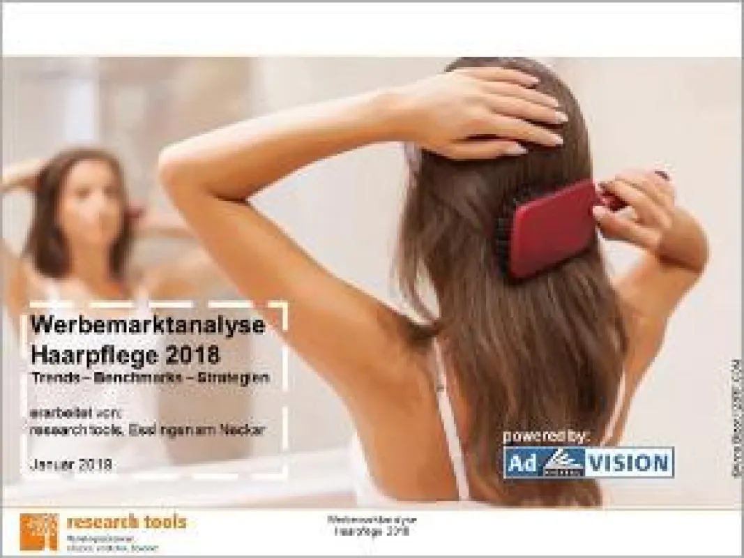 Werbemarktanalyse Haarpflege 2018