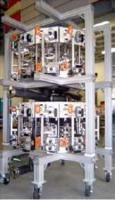 Bild: Knifflige Synthesen im Mikroreaktor