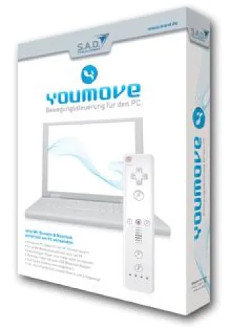 YouMove - PC-Bewegungssteuerung mit dem Wii-Controller Bild: YouMove - PC-Bewegungssteuerung mit dem Wii-Controller