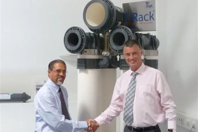 Deutsche Ultrafiltrationstechnik in Indien: CN Tech Engineers Vertriebspartner der inge watertechnologies AG Bild: Deutsche Ultrafiltrationstechnik in Indien: CN Tech Engineers Vertriebspartner der inge watertechnologies AG