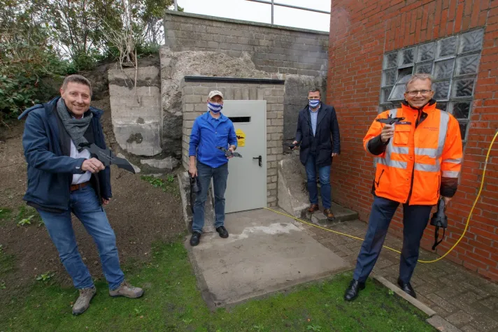 Ein Bunker für Fledermäuse Bild: Ein Bunker für Fledermäuse