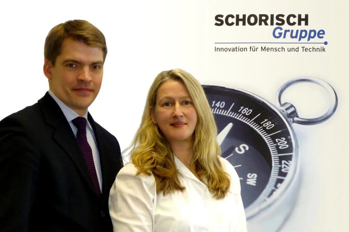 Das Vorstandsduo der SCHORISCH AG mit Christoph Martin und Kirsten Schönharting. Foto: SCHORISCH AG