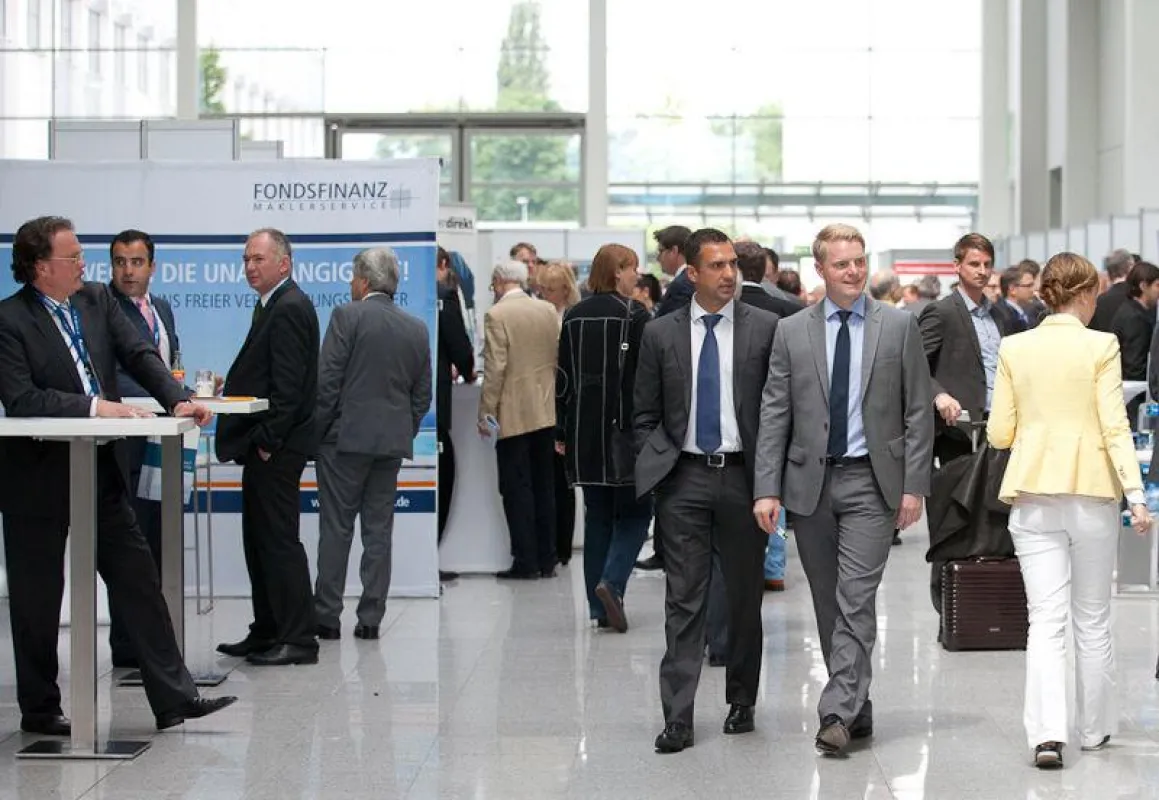 Die KVK-Messe der Fonds Finanz ist der Besuchermagnet für Versicherungs- und FInanzprofis
