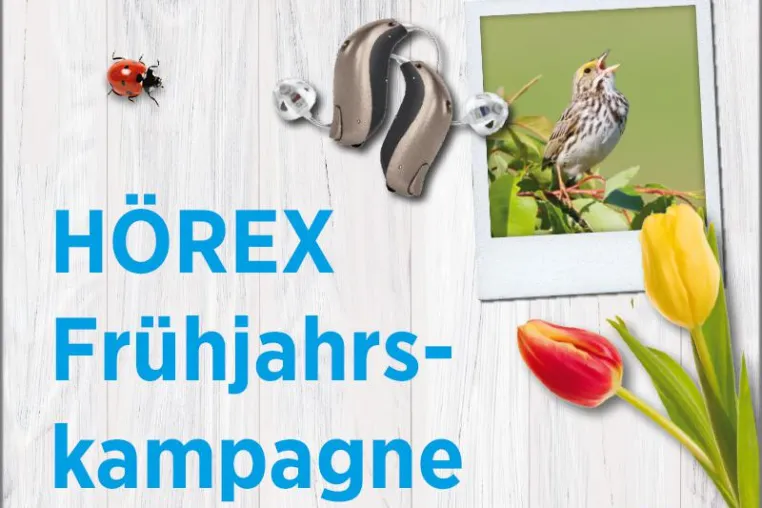 Frühlingserwachen fürs Ohr – HÖREX Mitgliedsfachbetriebe bringen Hörgenuss zurück ins Leben Bild: Frühlingserwachen fürs Ohr – HÖREX Mitgliedsfachbetriebe bringen Hörgenuss zurück ins Leben