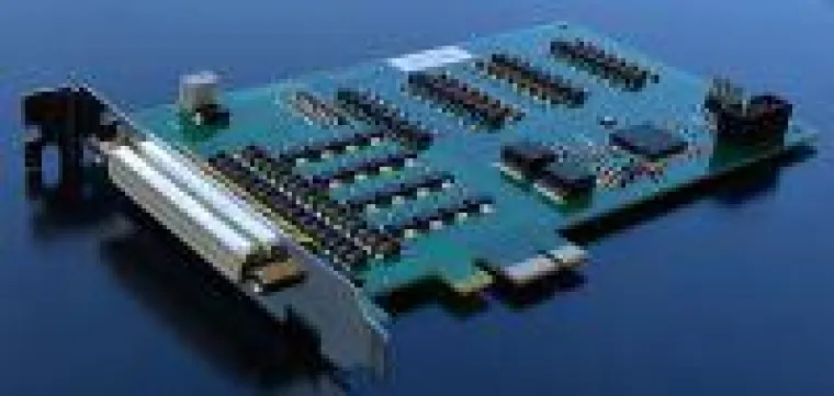 Bild: PCIeDIO - PCI Express IO Karte mit 32 optoisolierten digitalen I/O