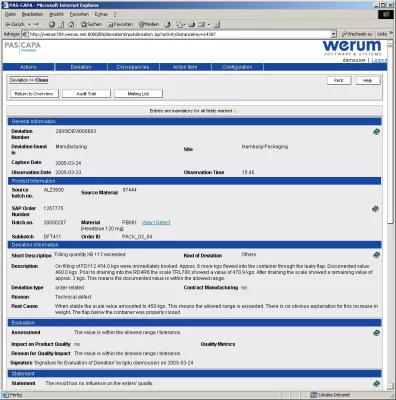 Bild: Bayer HealthCare AG führt IT-System von Werum für die Optimierung des Qualitätsmanagements ein