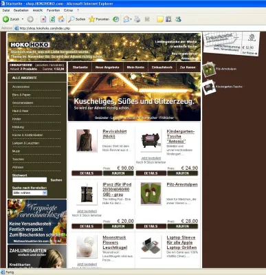 Bild: Neueröffnung von HOKOHOKO, dem Internet-Kaufhaus für handgefertigte Waren kleiner Manufakturen