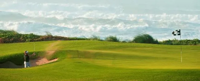 Bild: Ein Golfertraum inmitten von Dünen im Mazagan Beach & Golf Resort