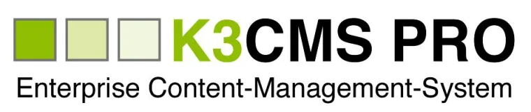 Bild: K3CMS PRO das neue Enterprise Content-Management-System für den Mittelstand