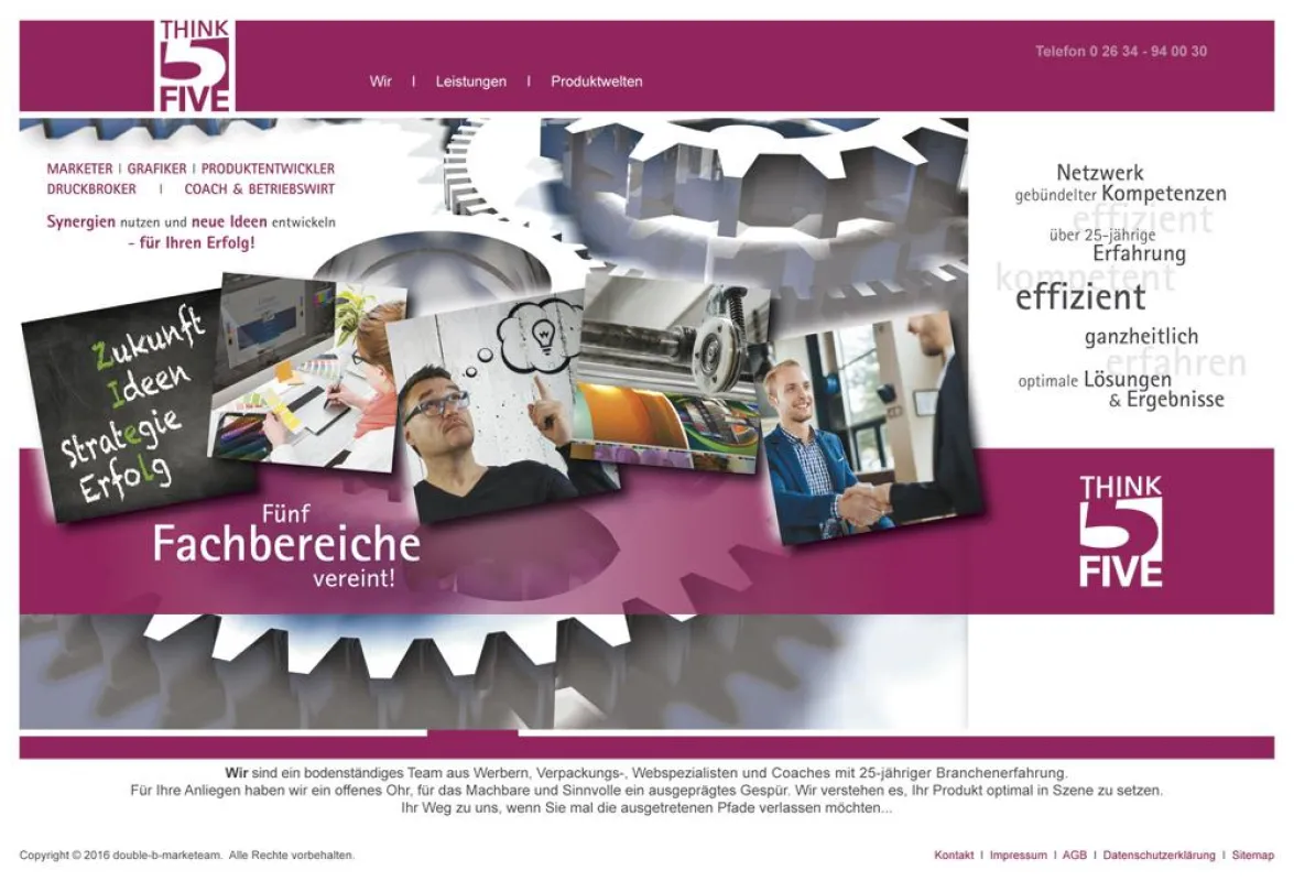 Thinkfive Startseite