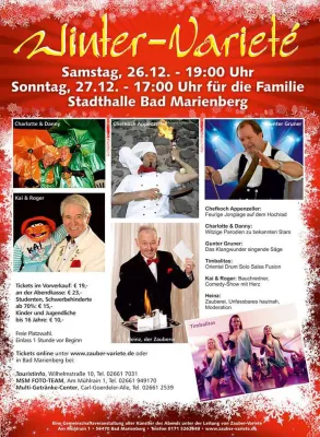 Bild: Winter-Varieté in Bad Marienberg